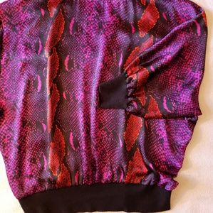 Chaus Colorful Blouse Size Medium